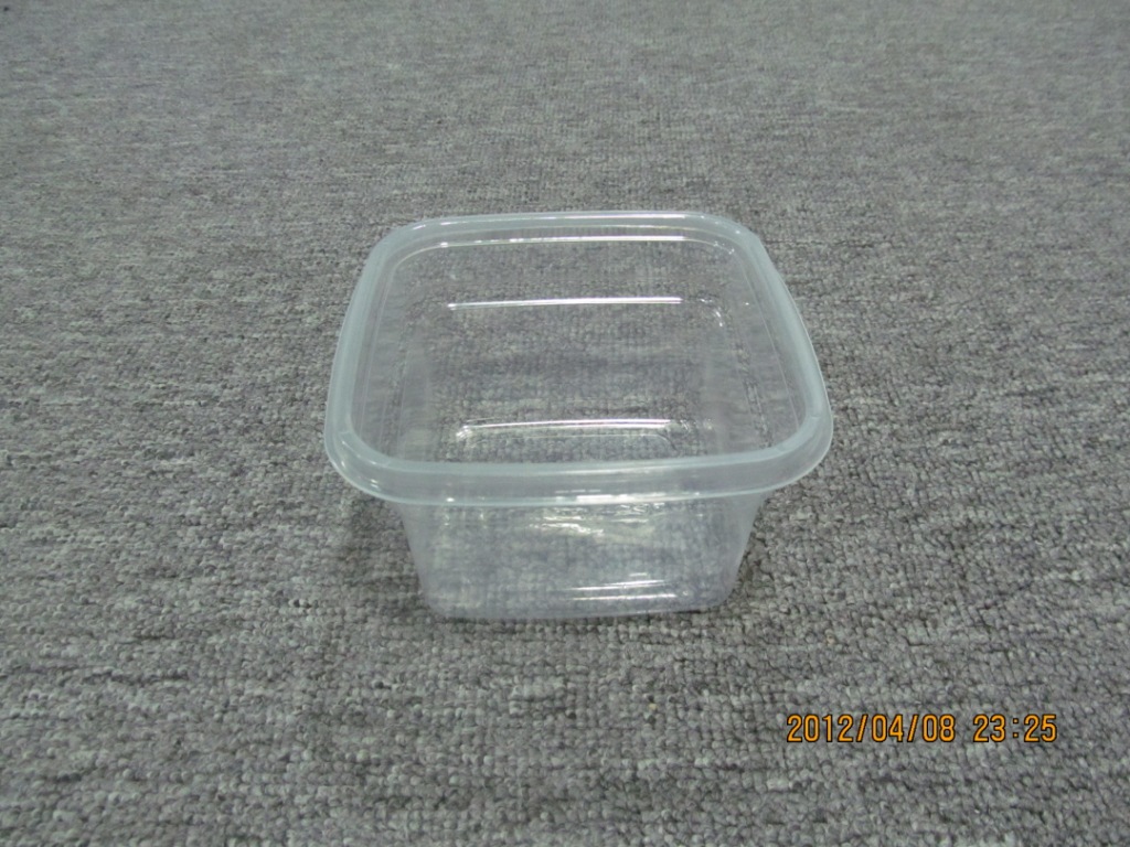 【注塑餐盒餐盒模具薄壁图纸一次性餐盒模具羽毛球拍cad模具图片