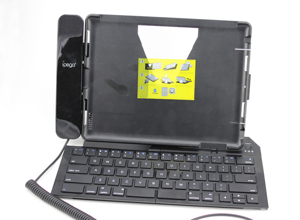 【iPad2 ipad3 折叠蓝牙键盘+防辐射电话价格
