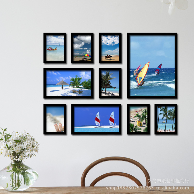 批发定做相框墙 相框 <em>照片墙 10</em>组 - 阿里巴巴资