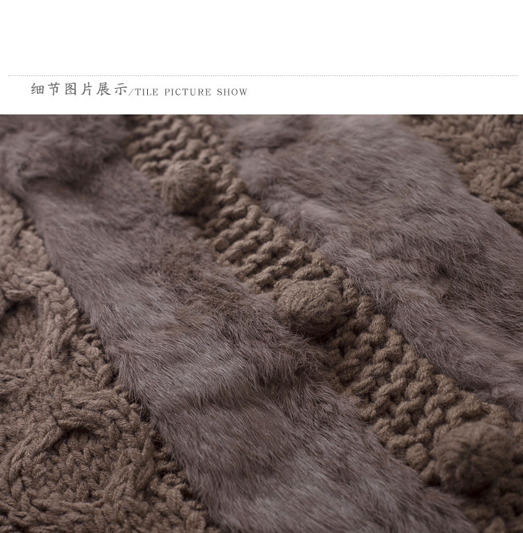 【毛呢<em>外套</em> 欧式优雅手工<em>勾</em>织羊毛<em>马甲外套</em>12