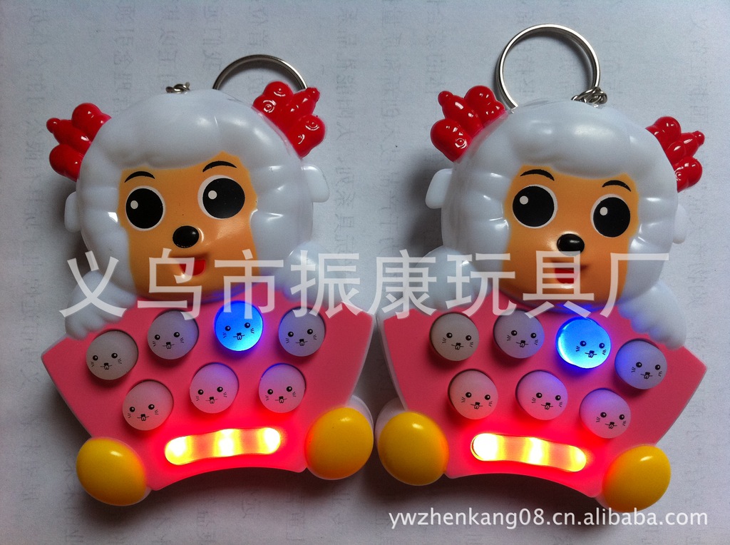 【喜羊羊打地鼠 88关 掌中游戏机 休闲玩具 热