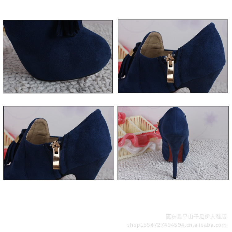 【厂家直销新款时尚高跟<em>靓妹</em>、成熟女靴外贸出