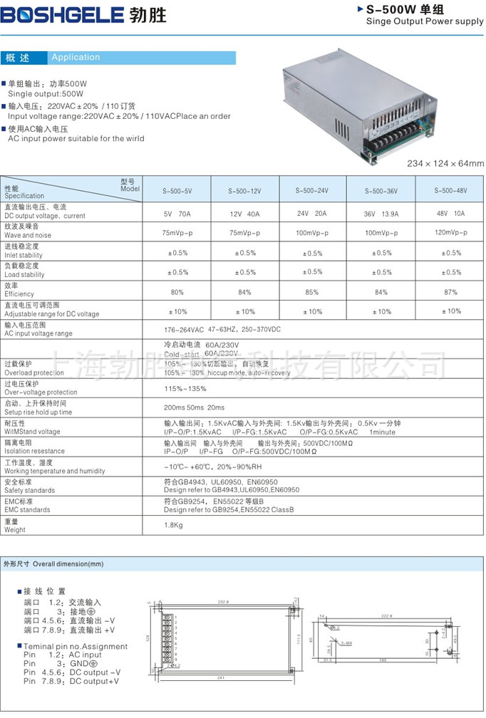 s-500w