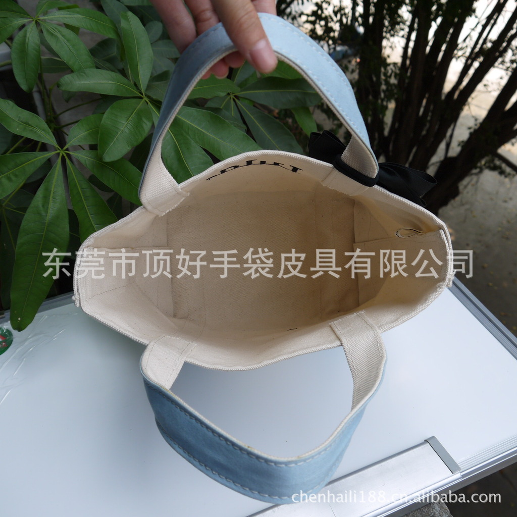 【厂家直销 手提帆布包便当包小手袋包购物袋