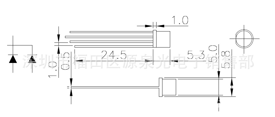 【【全彩RGB】供应三色LED 全彩LED灯珠 5