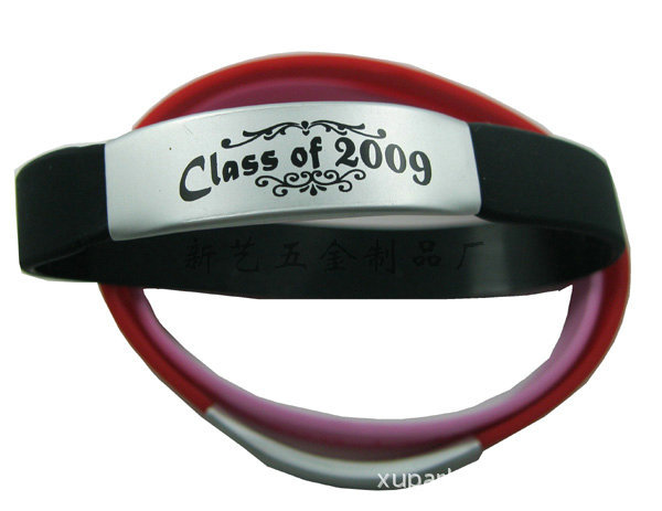 【【广告礼品】凸字硅胶手环(欧美热销)】价格