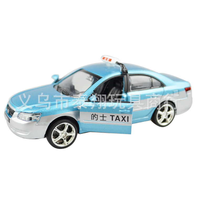 正版授权1:32 北京现代出租车 合金车模 合金玩