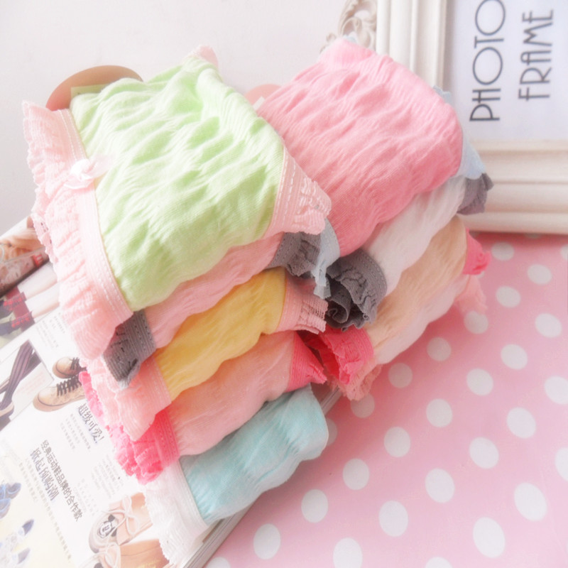 Y16 <em>泡泡棉</em>特价女士<em>内裤</em>全棉<em>纯棉</em>可爱<em>内裤</em> 透