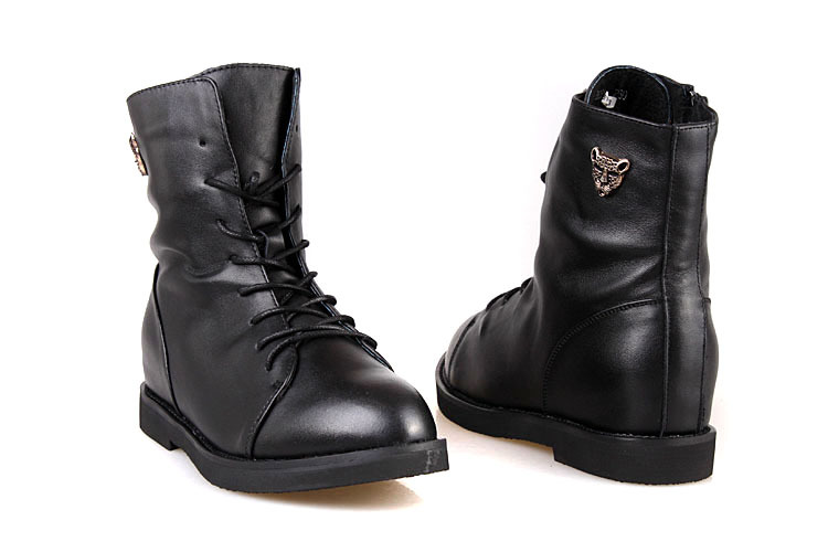 正品凯琳思牛皮舒适休闲马丁靴短靴<em>女鞋女生</em>鞋