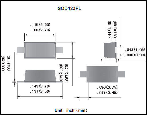 二极管-fr105贴片快恢复二极管 rs1j rs1jl sod-1