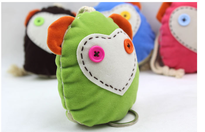 心形猴钥匙包_07