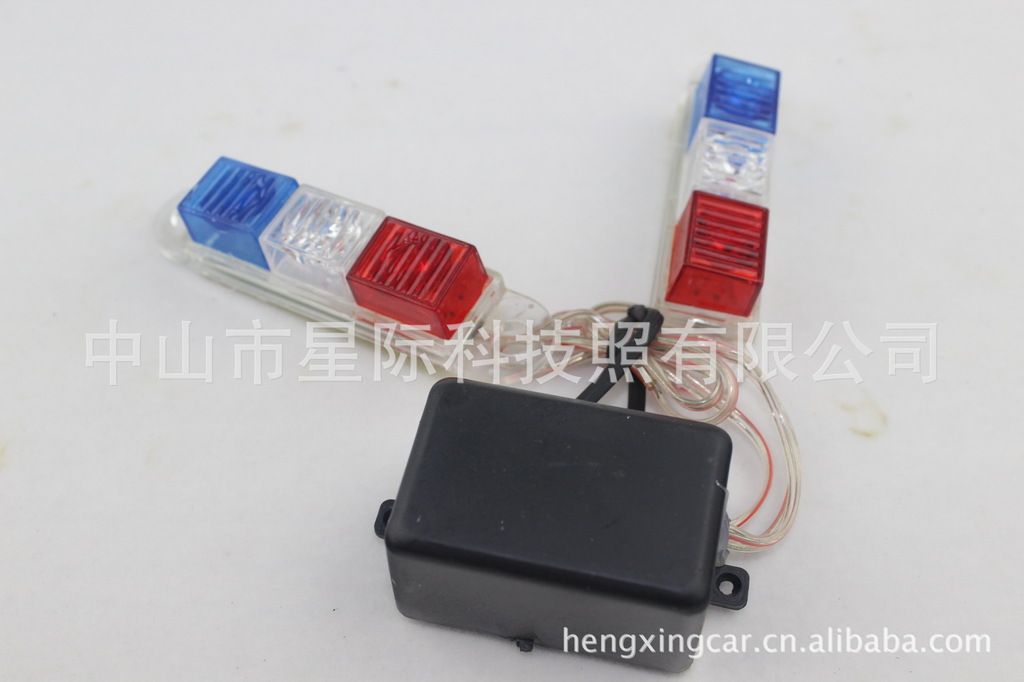 摩托车三色爆闪灯 LED装饰灯 _ 摩托车三色爆