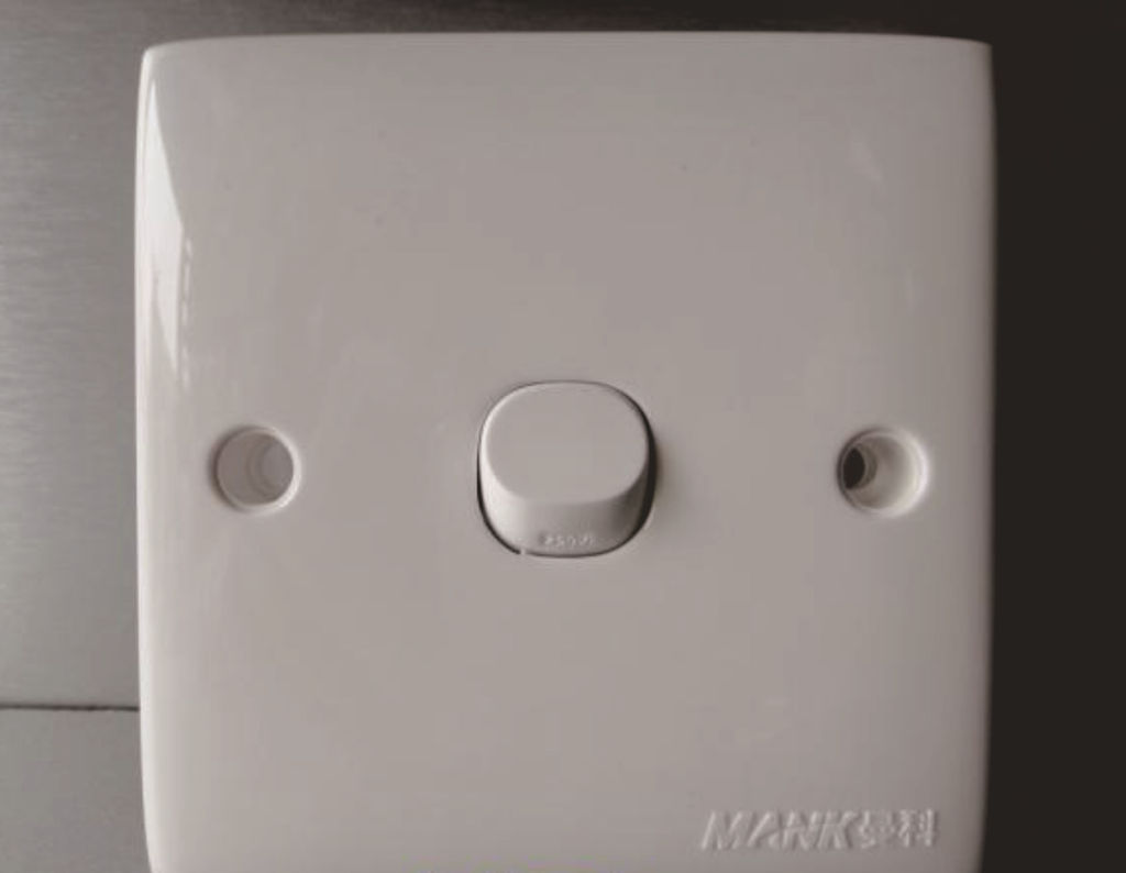 曼科 最低价 曼科一位开关插座 一位单控开关开