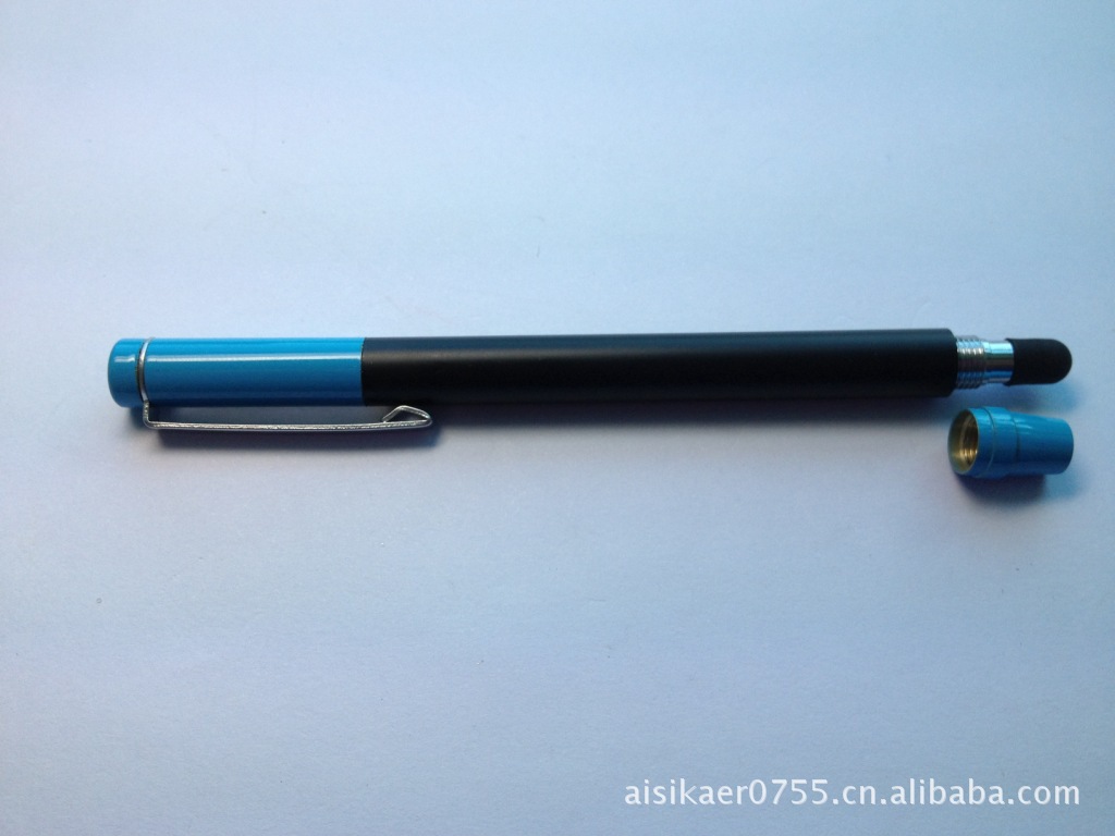 【苹果电脑多用电容笔水转笔手写笔激光笔】价