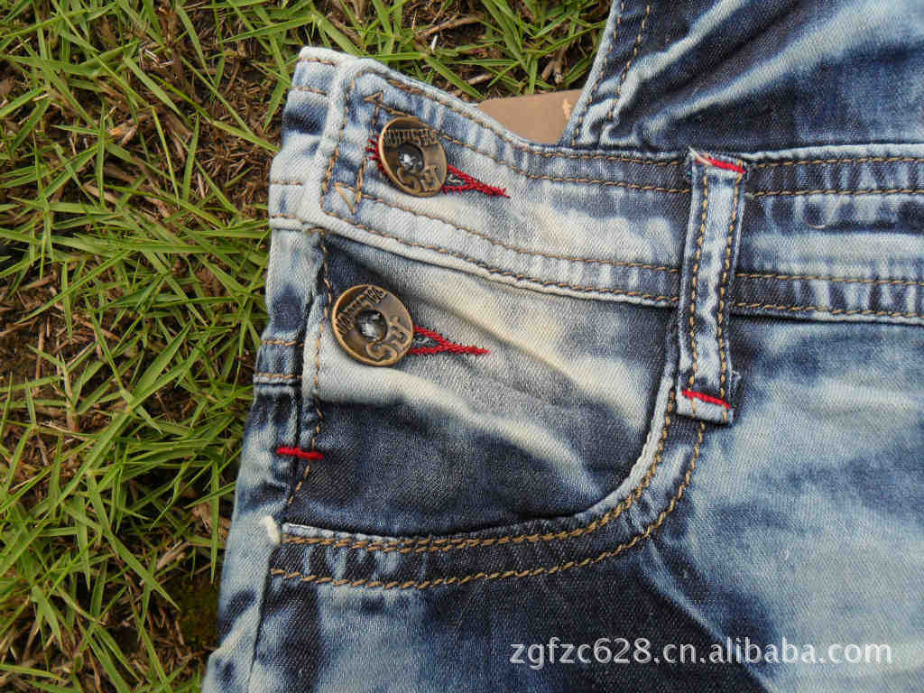 【厂家直销大童童装牛仔裤,中裤<em>马裤背带</em>裤 背