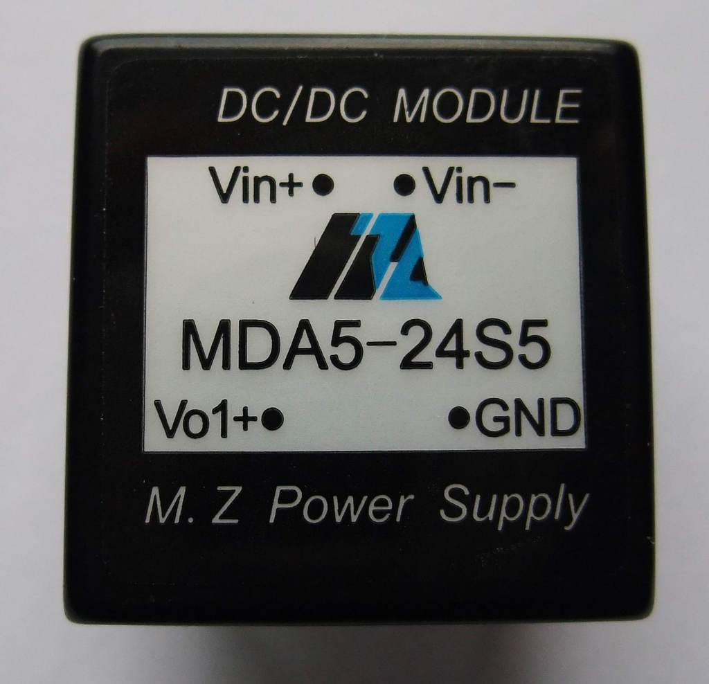 DC-DC电源模块5W，24V转5V1A