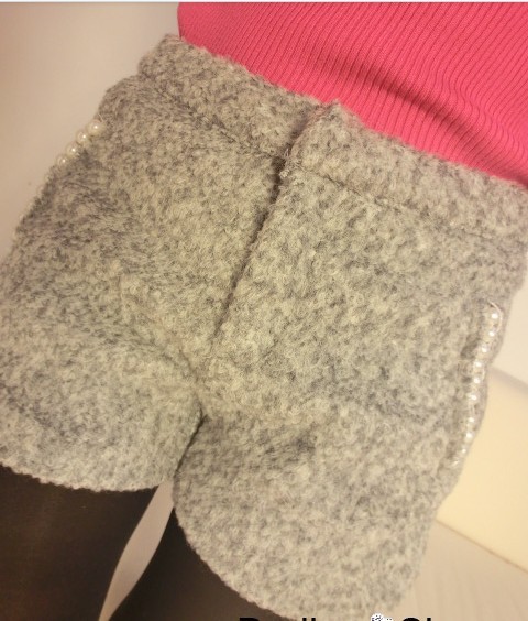 【2012秋冬新款韩版女装修身<em>羊圈</em>毛呢<em>短裤</em>珍