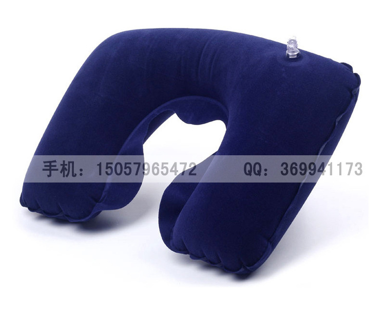 批发采购靠垫、抱枕-充气野营枕头 午睡枕 脖子