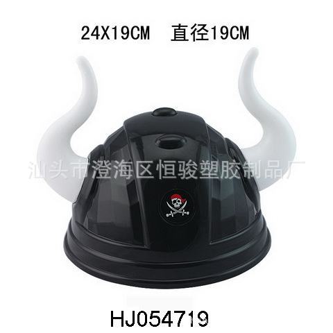 批发采购化妆服饰道具- 万圣节 产品 牛角 头盔  海