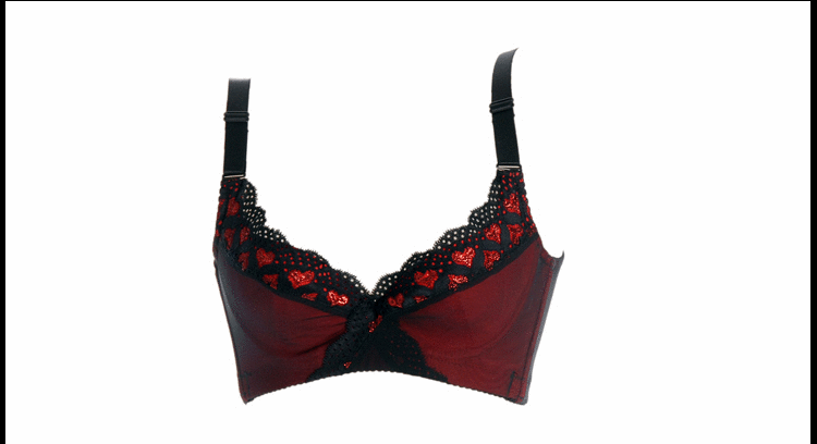 【A14<em>意曼迪雅文胸</em>聚拢厚小胸磁疗撞色收副乳