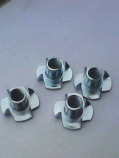 平口平底四爪螺母