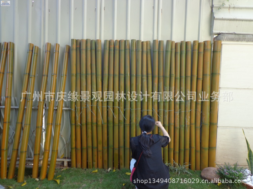 庆缘景观 仿真竹子