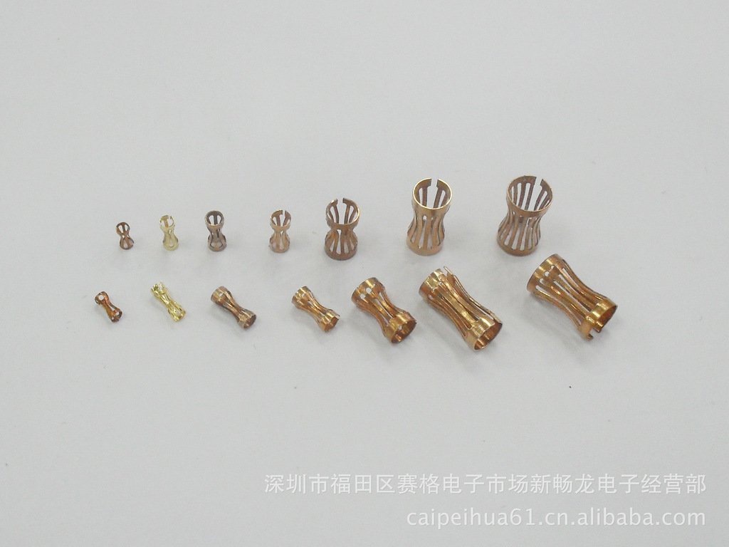 【供应铍青铜素材 冠簧系列(另外有爪簧 鼓簧 灯笼簧系列】广东深圳