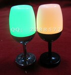 2012新款酒杯台灯 自动变色吧台灯 LED充电烛台灯