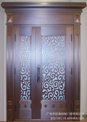 【匠鑫铜门,优质防盗子母门】