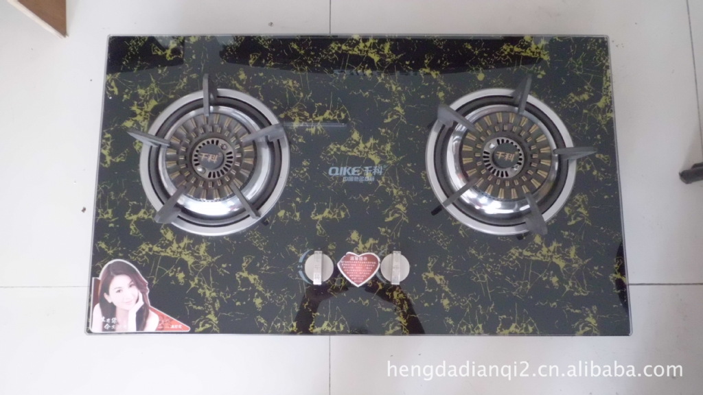 【厂家直销】大火力旋火嵌入式燃气灶,环保节