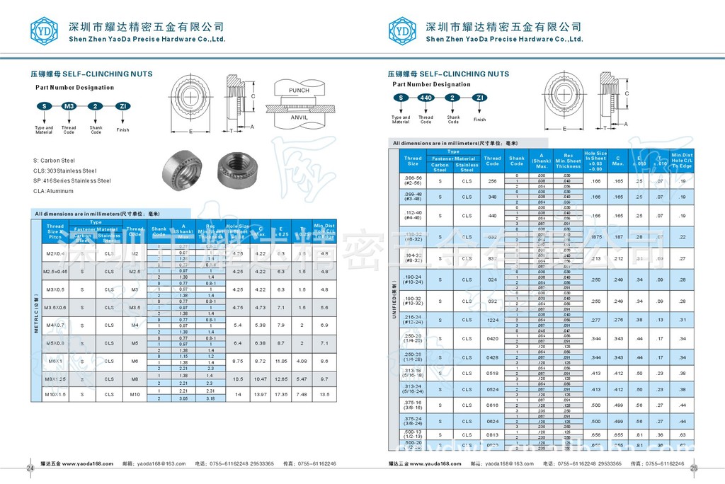 专业生产优质碳钢冷墩压铆螺母sp-m3-0 品质第一 价格