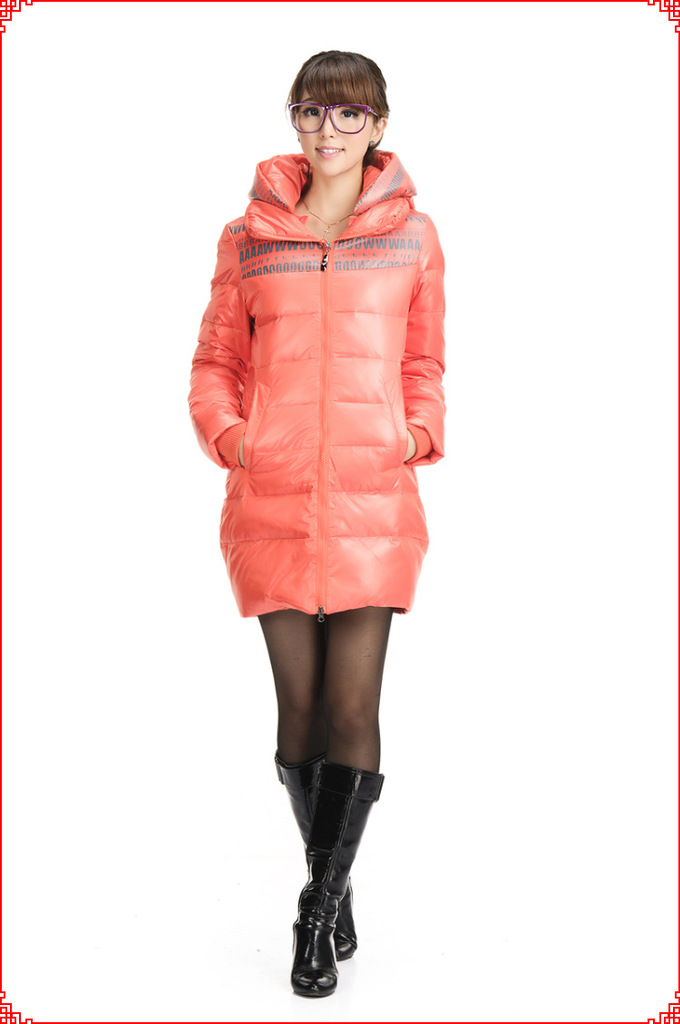 【2012冬季新款羽绒服<em>批发女款</em>长<em>外套</em>时尚羽