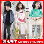 2012童装 爱儿布丁 童裤批发 童裤特价处理