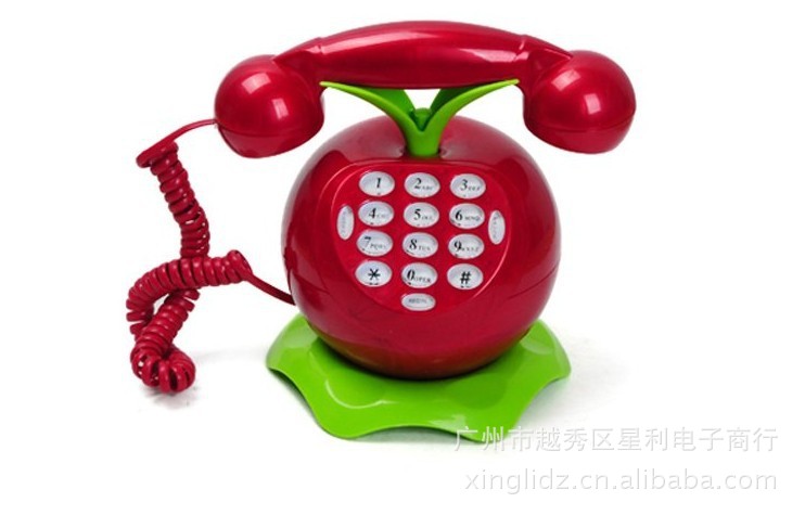 【大苹果电话机 新奇特 实用摆设电话机 327电