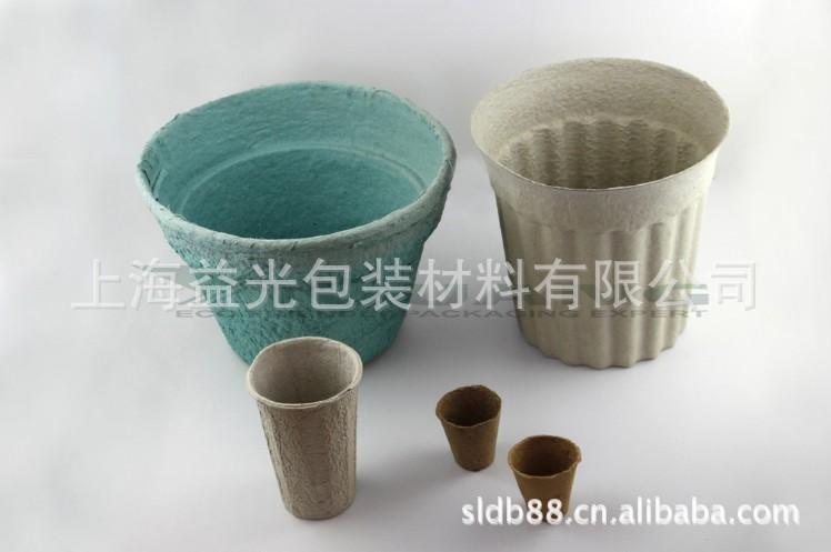 供应纸浆模塑_花盆_纸托_纸浆托_纸浆模塑育苗盆
