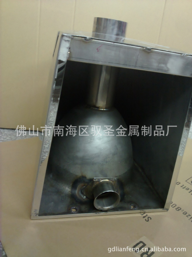 【驭圣】304不锈钢直身落地连体带洗手盆马桶/座便器 JS-A130