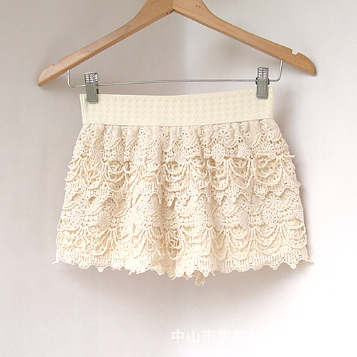 精致镂空钩花热裤 打底<em>短裤</em> 裤裙 <em>批发短裤</em> <em>夏季</em>