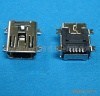 供应手机MINI USB 5PIN全贴母座