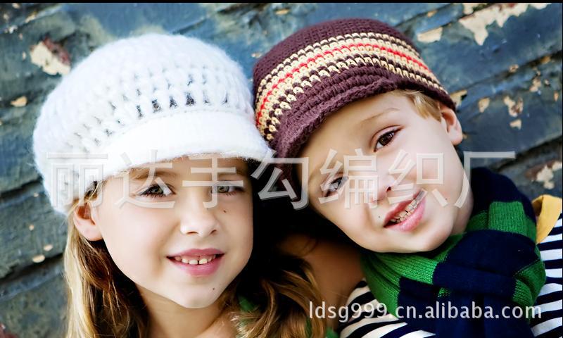 批发采购帽子-欧美时尚手工童帽、欧美男童手
