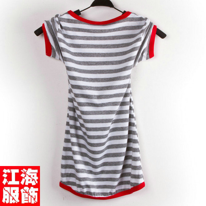 2012夏装新款 白云 <em>便宜女装</em> 虎门<em>批发</em> 卡通印