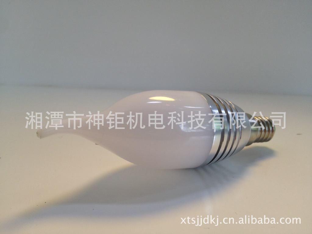 LED灯具生产厂家直供LED灯泡_3WLED拉尾蜡烛灯