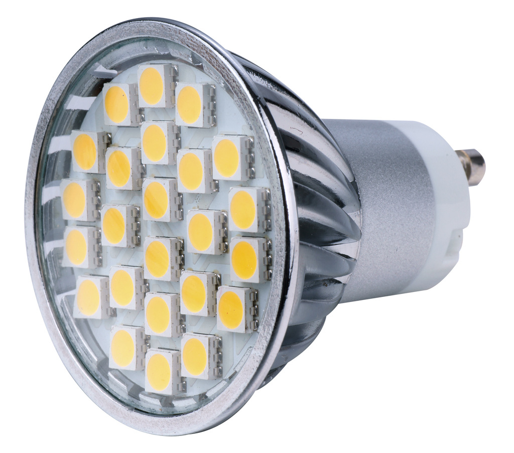 【供应GU10-24LED-5050SMD风行灯杯、射灯