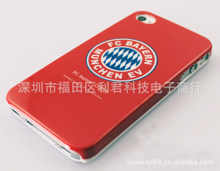 【球队足球 iphone4s 手机壳 德国拜仁 慕尼黑 