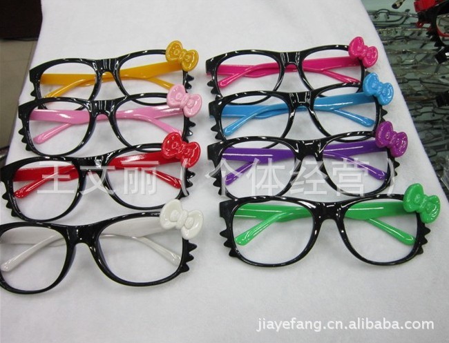 框架<em>眼镜</em>-靓仔<em>靓妹</em>近视眼镜框 KT结眼镜框 学
