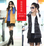 圆领<em>长款黑马甲</em> 秋冬女款公司_圆领<em>长款黑马甲</em>