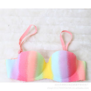 文胸-嘉莉芳彩虹2116一片式二分之一半杯舞会婚