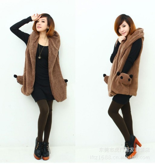 批发采购女式<em>马甲</em>背心-2012女装新款<em>冬款</em> 韩版