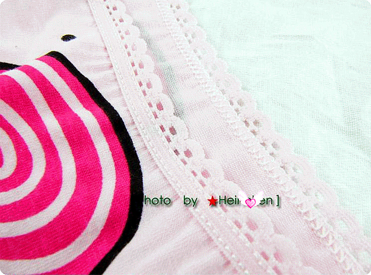 5棒棒糖花边女内裤 纯棉可爱小内裤<em>打底短裤</em> 