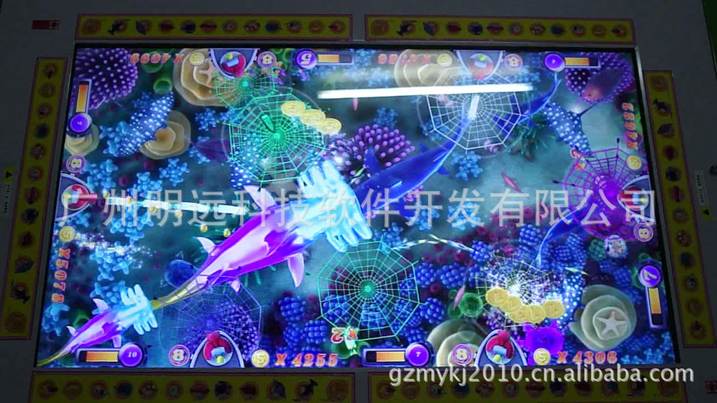 【三头鲨游戏机生产厂家 海洋之星之三头鲨打鱼机 三头鲨大型游戏机】价格,厂家,图片,电玩、游戏机设备,范学友-马可波罗网