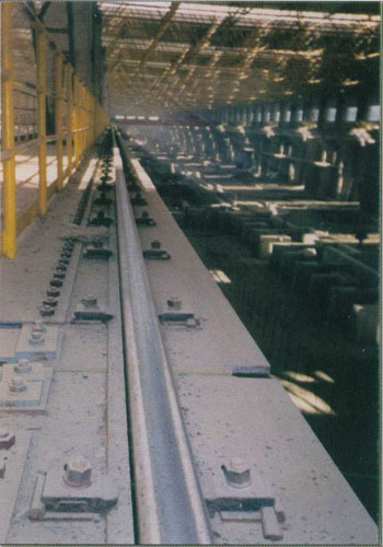 供應天車吊軌道專用國標U71mn鋼軌工廠,批發,進口,代購